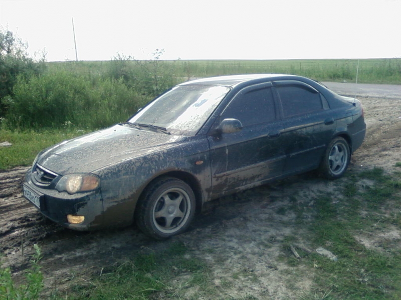 Машина в грязи