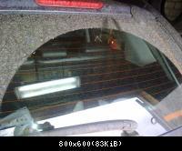 Sportage KM rear window