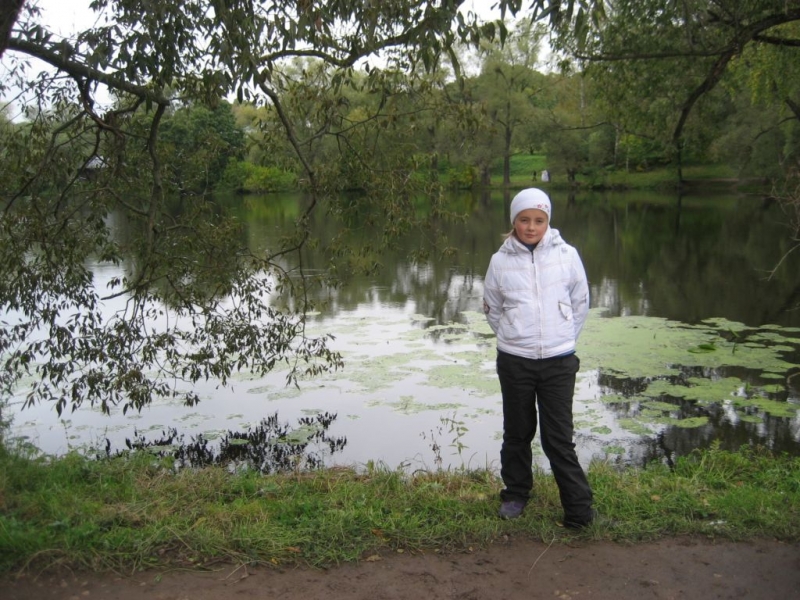пруд при входе
