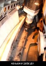 Сверлим усилитель бампера