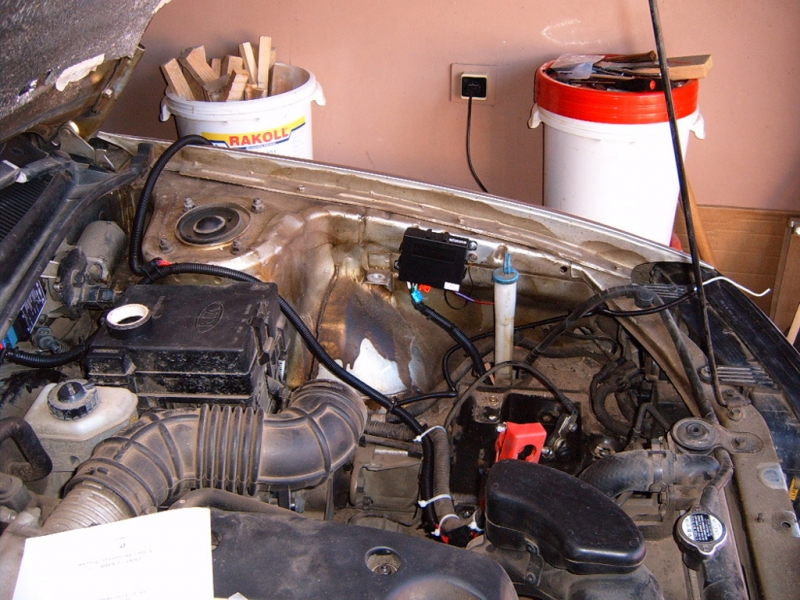 Проводка под капотом