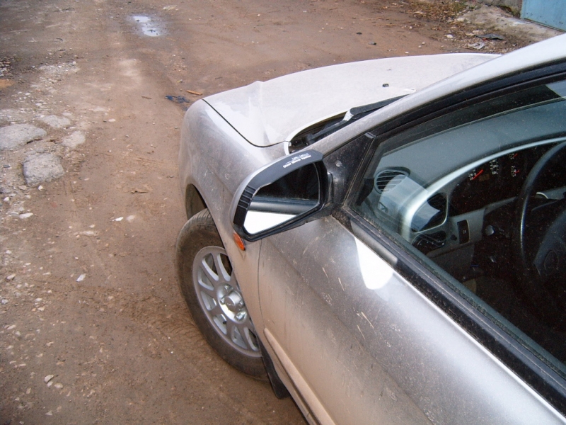 Установил накладки