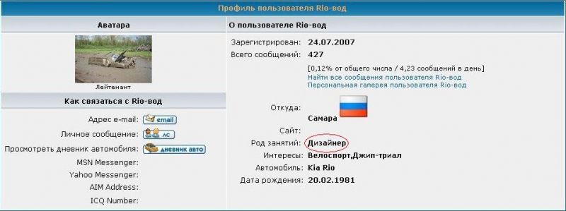 Профиль