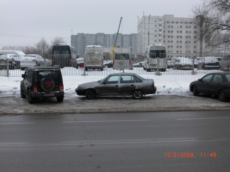 Парковка около работы