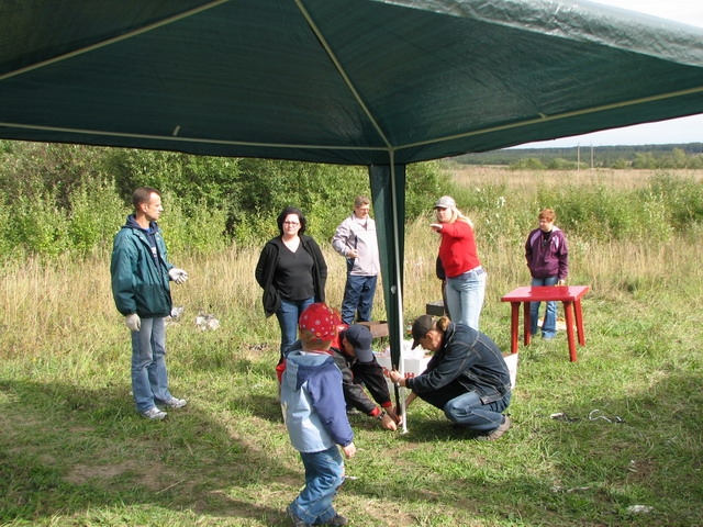шатёр собран