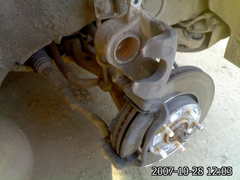 Замена колодок ч.2