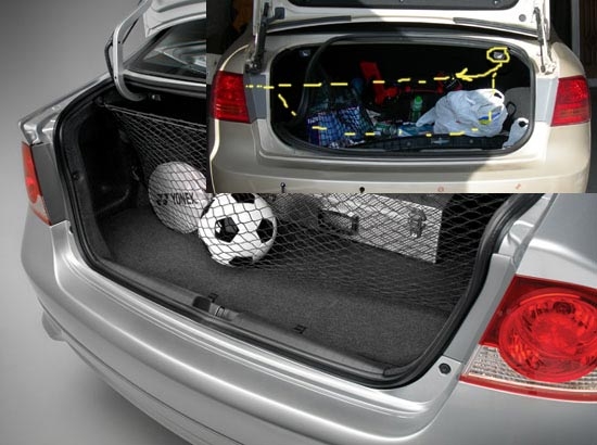 Сетка в багажнике