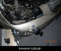 Протягиваем шланги и ставим форсунки