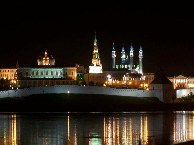 Вид на кремль