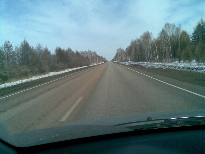 двух цветная дорога