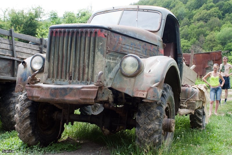 Машина Димы Данелевича - на ходу.