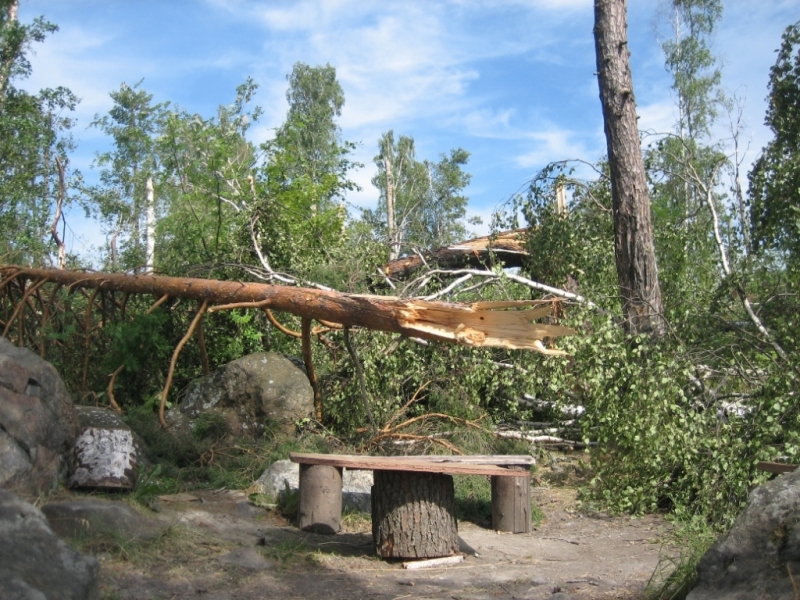 Вуокса. Утро после урагана 30.07.10