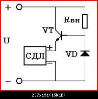 схема защиты диода