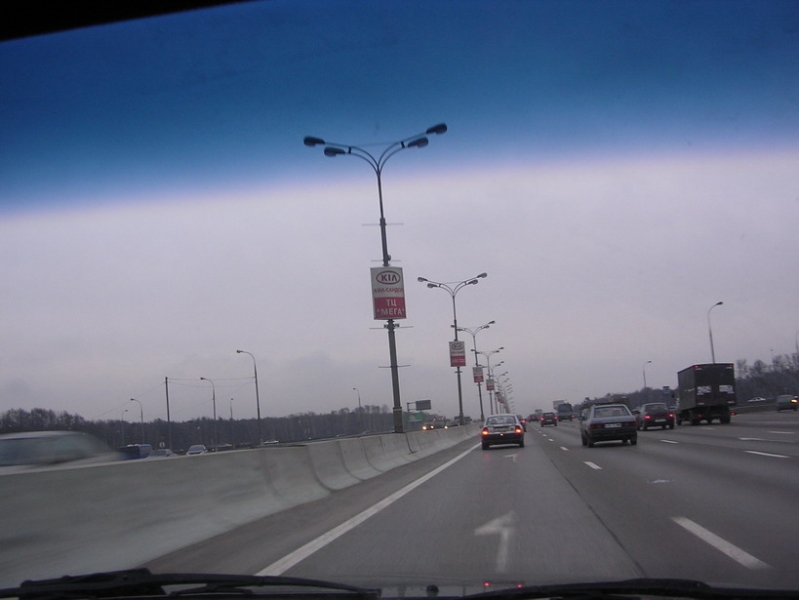 На МКАДе знают, куда мы едем :-)