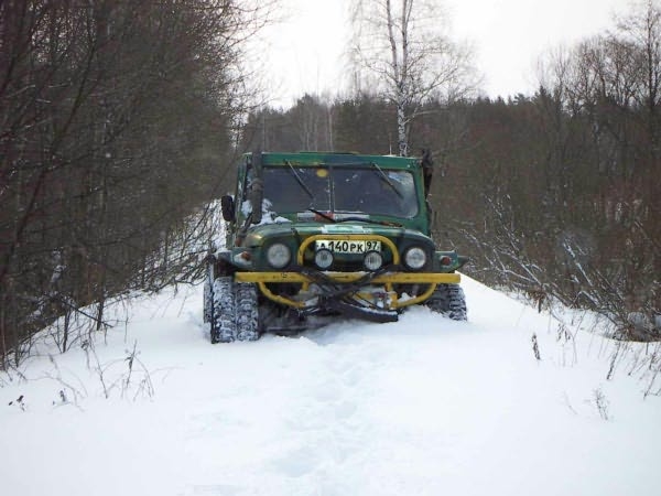 Кто-то в зимний лес на лыжах, ну а мы на этих "грыжах"...