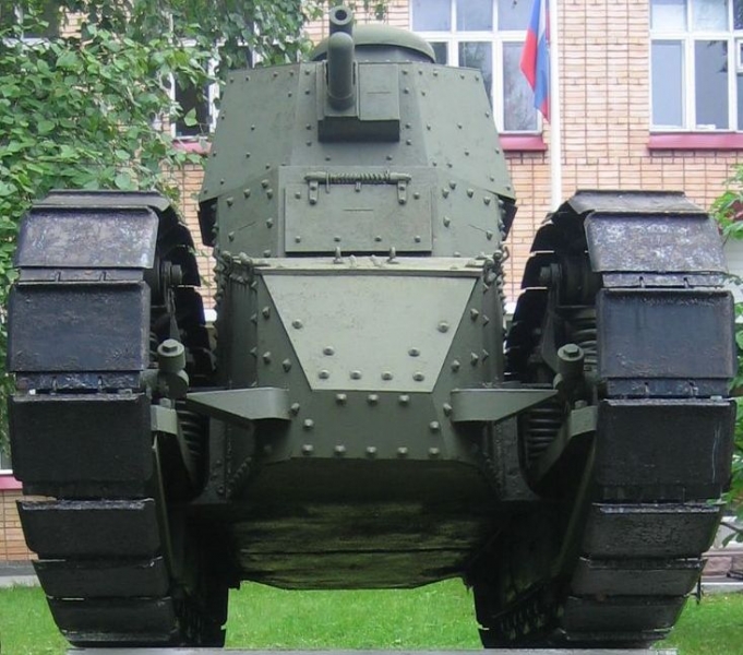 советский танк+рено