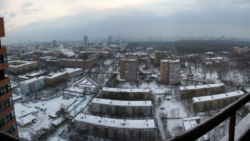 Вид с балкона