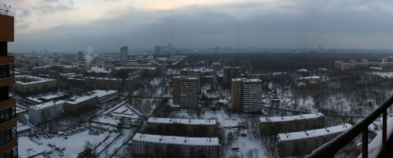 Вид с балкона 2