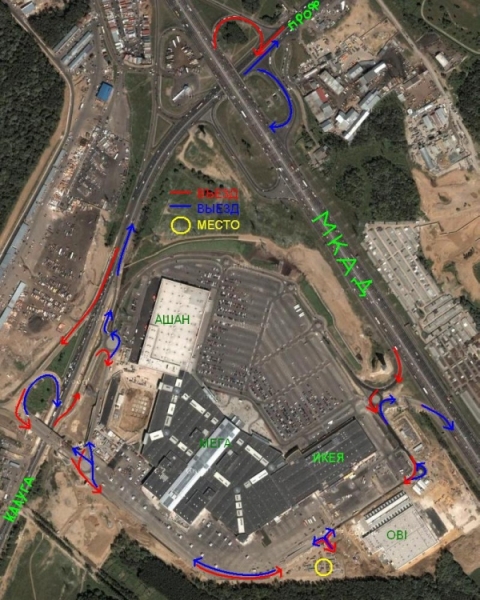 Проезд в МЕГУ