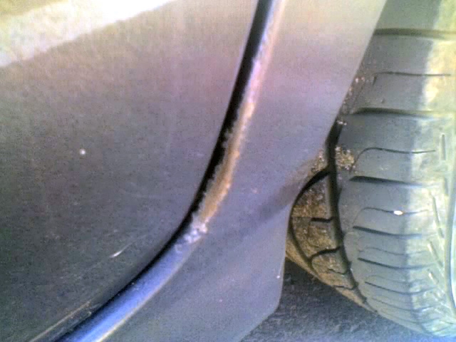 Съело заднюю арку :(