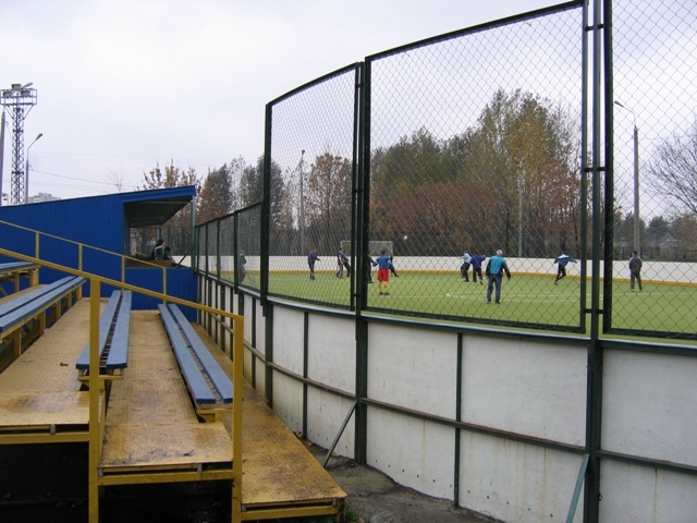 в будке раздевалка