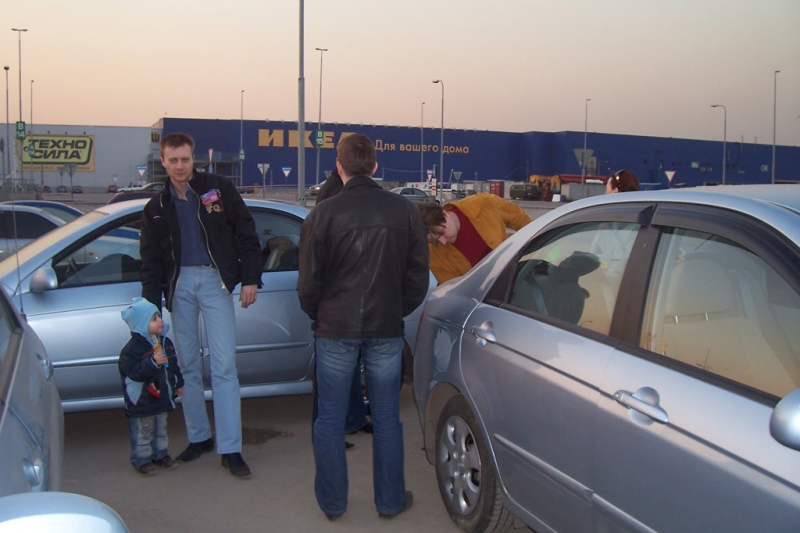 С юным Киаводом.