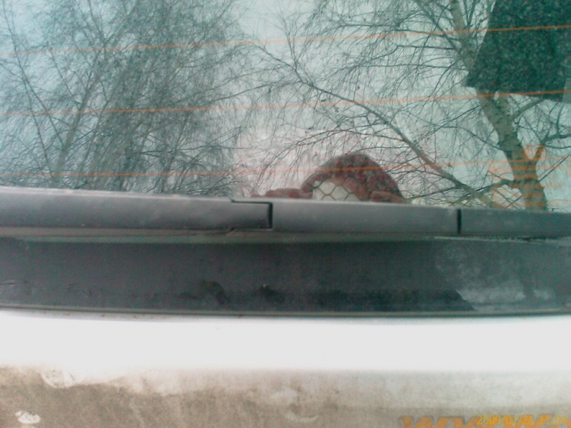 задняя щетка