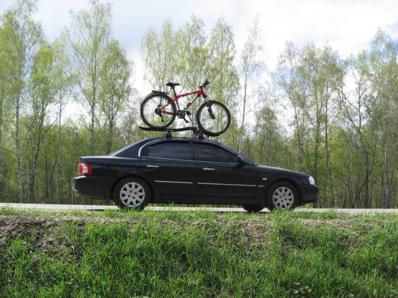 Велобагажник на Мадже