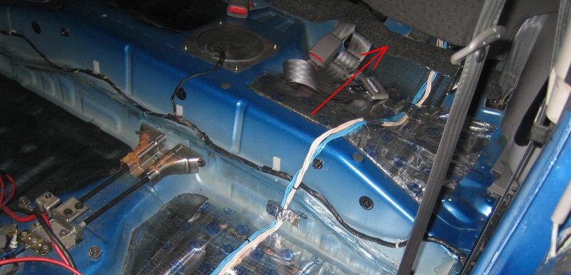 Доработка задней сидушки РИО