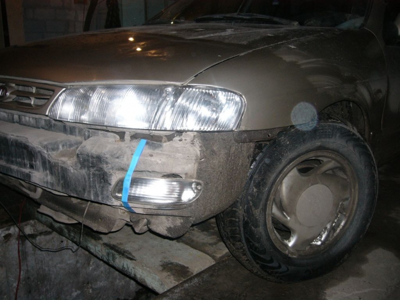 Ремонт бампера своими руками