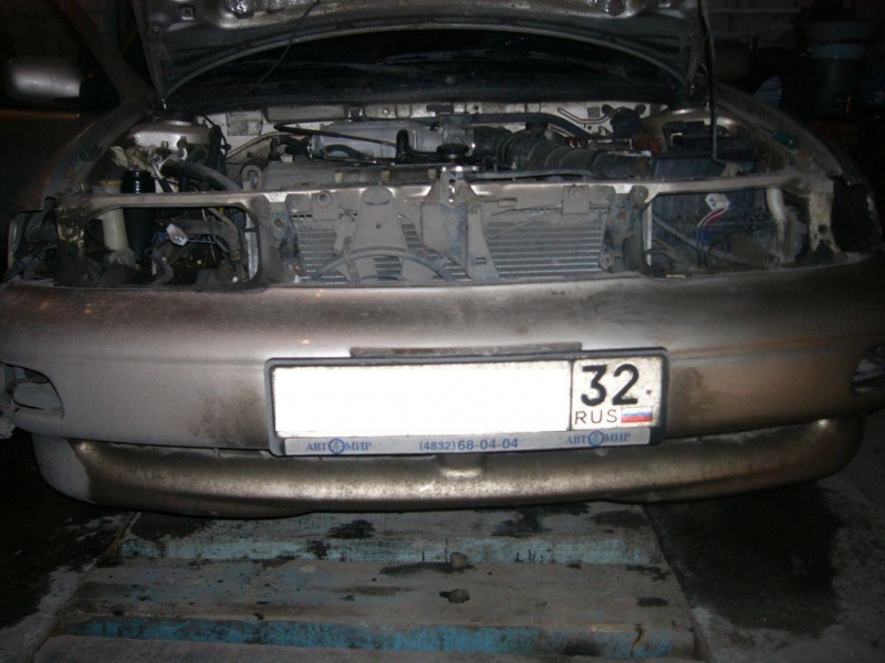 Ремонт бампера своими руками