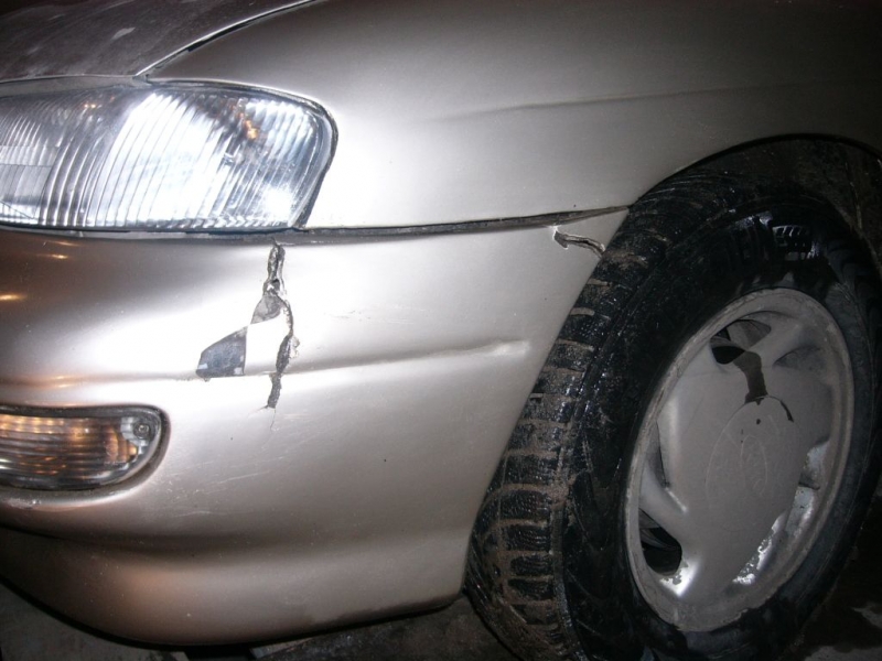 Ремонт бампера своими руками